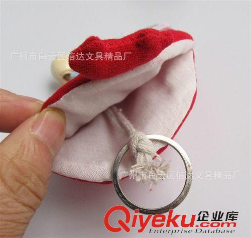 錢包鑰匙包 專業(yè)訂做布藝貼花可愛鑰匙包 布質(zhì)貼花汽車鑰匙包原始圖片3
