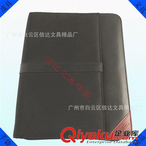 電腦包公文包類 【訂做】PU商務(wù)包、A4 L型經(jīng)理商務(wù)包（配鐵夾與計(jì)算器）