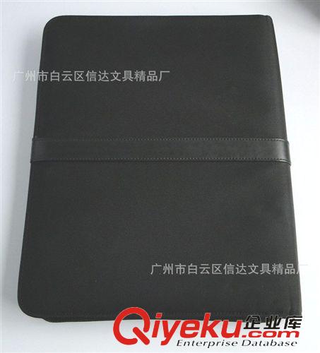 電腦包公文包類 訂做2012新款式A4 PVC 文件夾包 420D與PVC混搭文件夾包原始圖片3