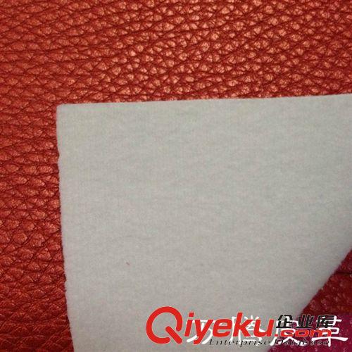 箱包手袋革 現(xiàn)貨供應(yīng)大小粗細(xì)荔枝紋pu皮革 PU人造革 箱包汽車沙發(fā)革用原始圖片3