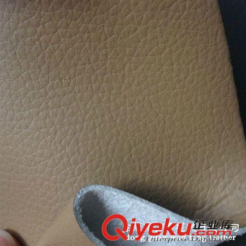 汽車革 供應(yīng)荔枝紋超纖皮革zp感強(qiáng)汽車內(nèi)飾汽車座椅超纖革 鞋材革原始圖片2
