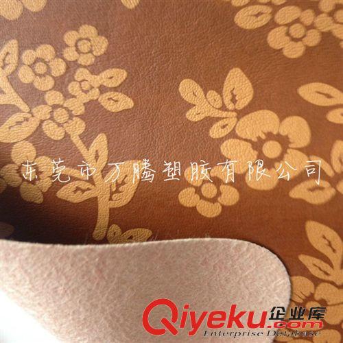 電子產(chǎn)品包裝 廠家直銷現(xiàn)貨意大利壓變PU皮革電子材料PU人造革變色PU革壓變梅花原始圖片3