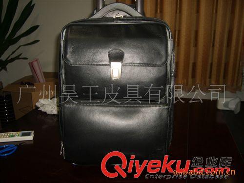 PU材質(zhì)拉桿箱定做區(qū) 皮革箱包、zp拉桿箱、旅行箱、商務(wù)行李箱包、廣州箱包廠原始圖片2