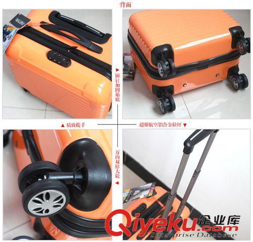 電腦箱定做區(qū) 供應(yīng)16寸電腦拉桿箱 時(shí)尚電腦拉桿箱廠家  貼牌LOGO定做abs電腦箱原始圖片2