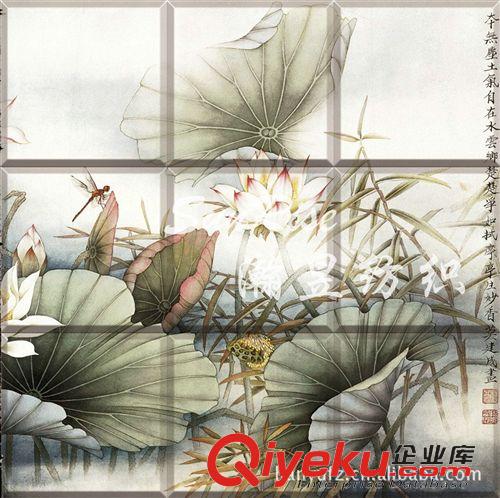 藝術(shù)壁畫 新中式電視、床頭背景藝術(shù)墻藝術(shù)壁畫藝術(shù)軟包，圖片可自行提供原始圖片2
