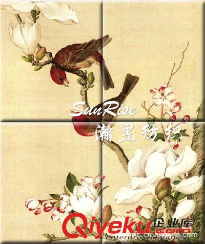 藝術壁畫 新中式藝術壁畫藝術軟包  圖片可自行提供  床頭背景墻原始圖片2