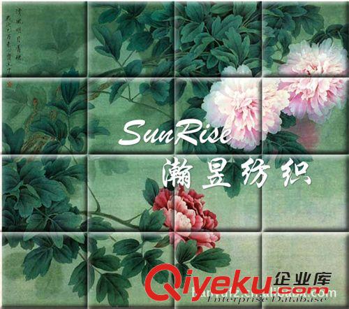 藝術壁畫 新品藝術軟包電視背景藝術墻藝術壁畫 圖片可自己提供新中式風格原始圖片2