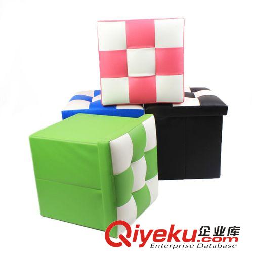 2014新款專區 批發新品 gd可折疊沙發收納凳 拼格儲物凳 多功能創意收納凳
