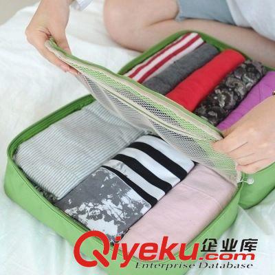 {zx1}產(chǎn)品 韓版新款DINIWELL防水手提多隔層衣物收納袋 旅行整理收納包 M號原始圖片3