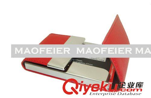名片盒 可加印LOGO maofeier亞克力鋁名片盒logo定制名片夾商務名片夾gd不銹鋼創意