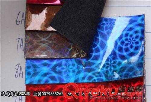 燙金布料（小圓點、蛇紋） 30040#款鐳射圓圈皮革、幻彩花皮革、火焰圈皮革、晃動圓圈皮革原始圖片3