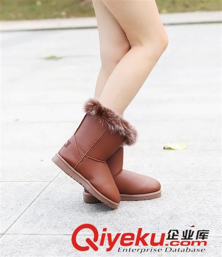 雪地靴 工廠直銷 淘寶爆款 仿狐貍毛雪地靴 女式短靴 棉靴 棉鞋 批發原始圖片3