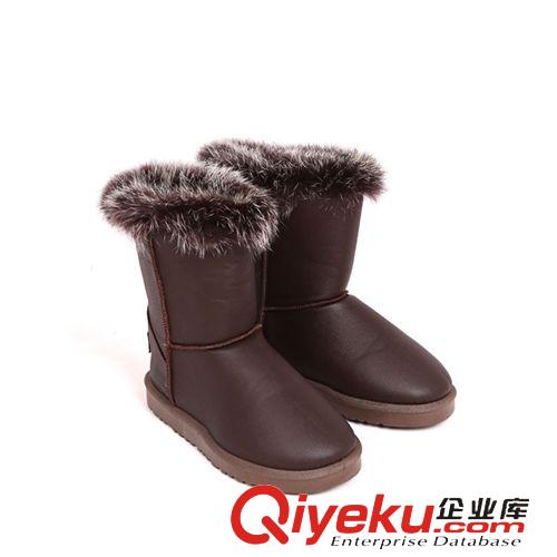 雪地靴 冬季新款雪地靴 中筒仿狐貍毛女棉靴 舒適保暖女靴子 工廠批發原始圖片3