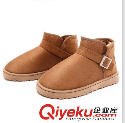雪地靴 2015冬季新款時(shí)尚棉鞋 加絨帆布鞋女棉鞋 低幫松糕女鞋批發(fā)