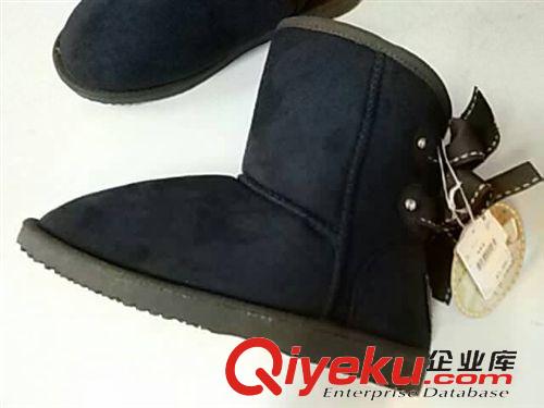 雪地靴 雪地靴女/外貿(mào)雪地靴/雪地鞋/庫存雪地靴/中筒加厚雪地靴批發(fā)原始圖片3