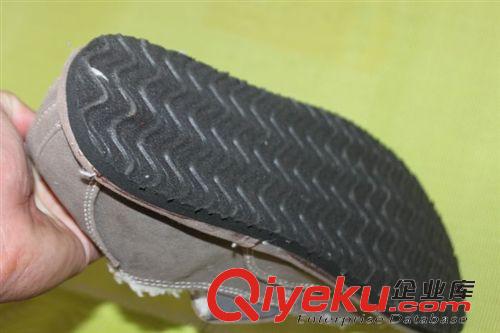 棉鞋 廠家批發(fā) 新款男士休閑家居鞋 加厚保暖棉鞋 磨砂鹿皮布鞋原始圖片3