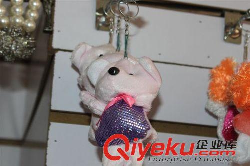 手機掛件 廠家常年批發供應 毛絨手機掛件 可愛卡通鑰匙鏈 女士包包掛件原始圖片3