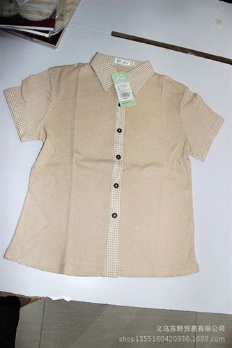 女式T恤 品牌tr彩棉女式t恤低價處理女式短袖t恤庫存處理全棉t恤批發(fā)原始圖片2