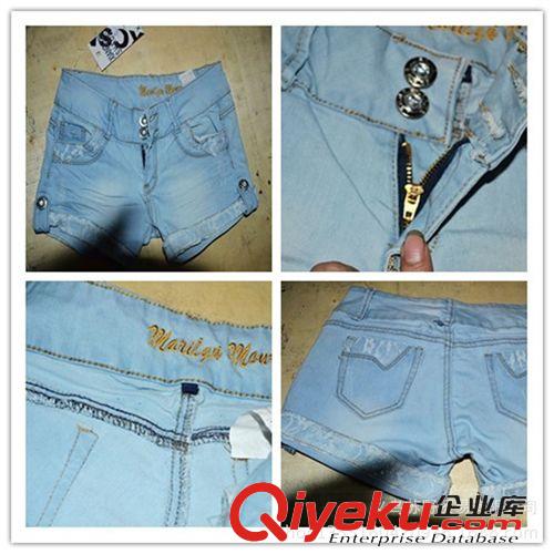 女式牛仔褲 庫存牛仔短褲女夏天牛仔短褲庫存牛仔短褲清倉處理低價牛仔熱褲