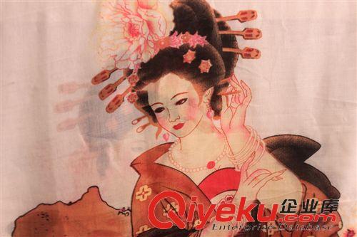 圍巾絲巾披肩 批發(fā)外貿(mào)美女巴厘紗圍巾披巾倆用廠家外貿(mào)圍巾直銷原始圖片3