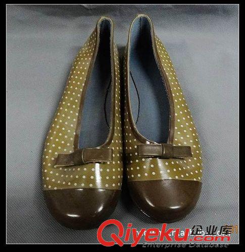雨鞋、雨靴 廠家供應(yīng)女款仿帆布雨靴雨鞋批發(fā)，供應(yīng)時(shí)尚款雨靴