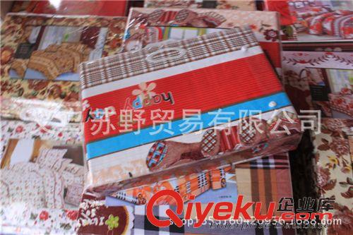四件套 床上四件套批發(fā)床上用品四件套批發(fā)外貿(mào)床上四件套桃皮絨2*2.3原始圖片3
