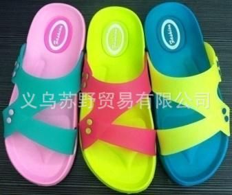 涼拖 情侶拖鞋 吹氣底情侶拖鞋 防滑拖鞋 外貿(mào)女涼拖鞋 庫存涼拖鞋原始圖片2