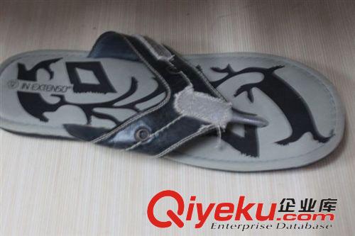 涼拖 淘寶熱賣廠家直銷 時(shí)尚男士涼鞋男沙灘鞋休閑男式?jīng)鐾闲?涼xie原始圖片3
