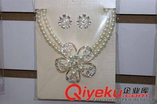 首飾套裝 廠家清倉(cāng)處理 公主套裝飾品 新娘套裝飾品 珍珠飾品 庫(kù)存飾品批發(fā)