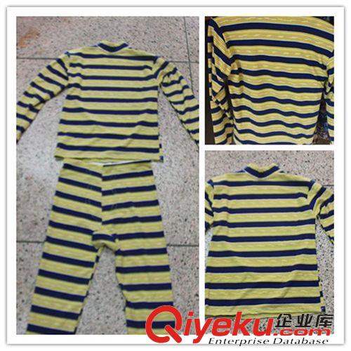 保暖上衣 廠家外貿童裝兒童內衣套裝寶寶家居服純棉秋衣秋褲外貿兒童套裝