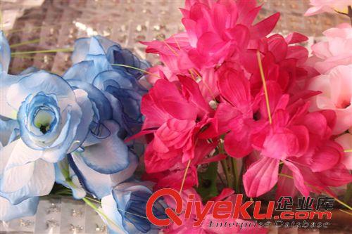 鮮花、花藝制品 原單外貿仿真花、花瓣、婚慶花束、絹花、花朵處理原始圖片3