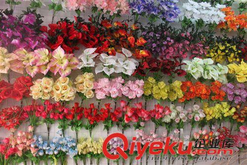 鮮花、花藝制品 gf真香水百合 虎蘭百合仿真花假花絹花批發廠家批發