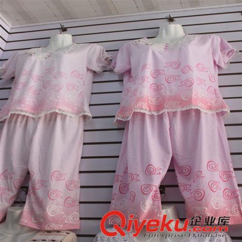 睡衣、家居服 清倉處理庫存碎花女款套裝睡衣家居服昌吉直銷原始圖片3