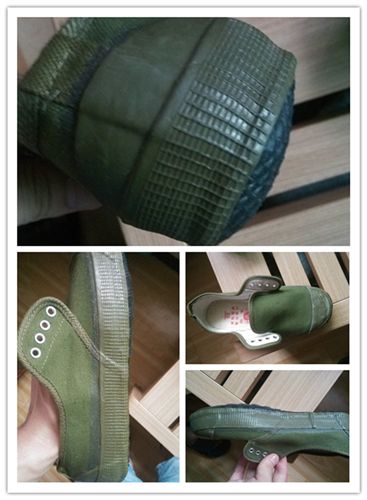 工作鞋 廠家批發(fā)低幫迷彩【作訓(xùn)鞋】工作鞋膠鞋防滑鞋勞保【迷彩解放鞋】