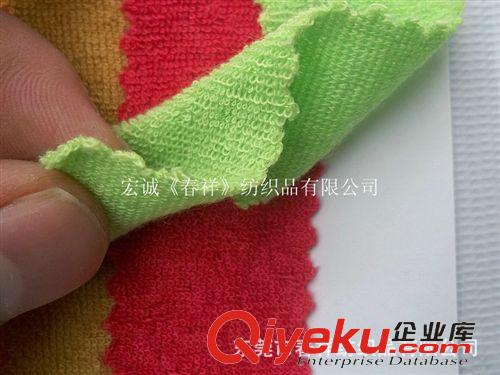 毛巾布 單面全滌毛巾布滌單面毛巾布全滌單面緯編超細(xì)纖維毛巾布{bfb}滌綸原始圖片3