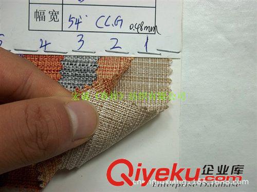 麻棉大全 竹節(jié)春秋麻布 滌綸春秋麻 化纖珠光仿麻手袋沙發(fā)燈罩家紡面料圖