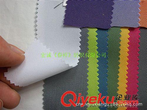 箱包料和提花布 古池仿尼龍PU底 加密古池尼龍PU 加彈900D古池尼龍箱包手袋面料2原始圖片2