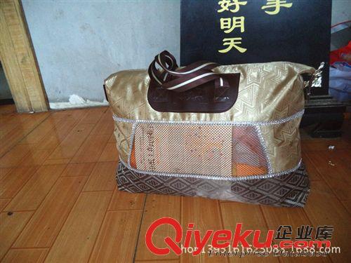 床品套件包裝袋 廠家直銷 萊恩家紡 床上用品 被子 四件套 花邊皮包裝 pvc手提袋