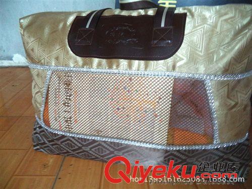 床品套件包裝袋 廠家直銷 萊恩家紡 床上用品 被子 四件套 花邊皮包裝 pvc手提袋