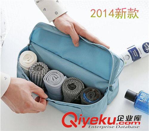 收納袋系列 2014新款熱銷韓版多功能襪子內衣收納包旅行收納洗漱包原始圖片2