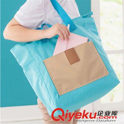 收納袋系列 新款差旅便攜可折疊包手提包旅行衣物收納包女士單肩包女士包包
