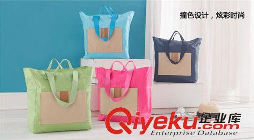 收納袋系列 新款差旅便攜可折疊包手提包旅行衣物收納包女士單肩包女士包包