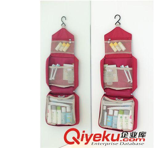 收納包系列 韓國旅行洗漱包懸掛展開多功能沐浴包化妝品收納包 中號