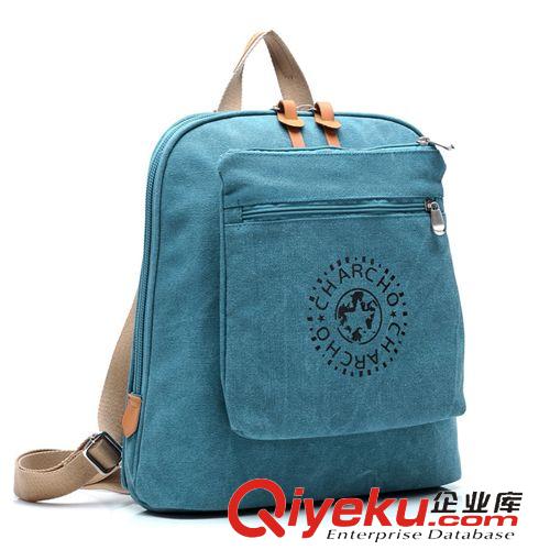 帆布包 廠家批發(fā) 女帆布包單肩雙肩斜挎包多功能包包新款時尚休閑小包
