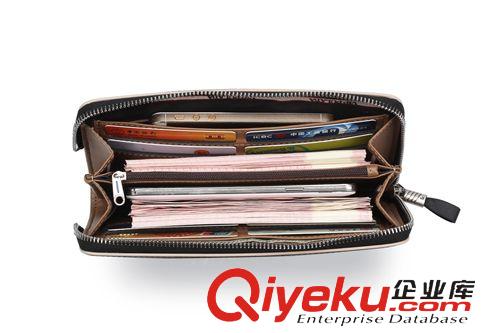 男包 2015新款品牌男士休閑商務真皮手拿包YYK全牛皮手機包卡包錢包原始圖片3
