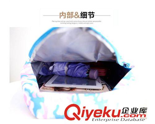 雙肩背包 女包2014新款潮夏季學生書包迷彩帆布女士背包旅行包雙肩包