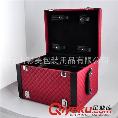 【新款訂貨區(qū)】 皮盒廠家生產(chǎn)與定做六支裝紅酒盒 gdpu皮革葡萄酒箱 gd紅酒盒原始圖片3
