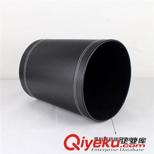 垃圾桶/收納桶/禮品籃 彩美 專業(yè)優(yōu)質(zhì)供用大量 gd皮革垃圾桶原始圖片3
