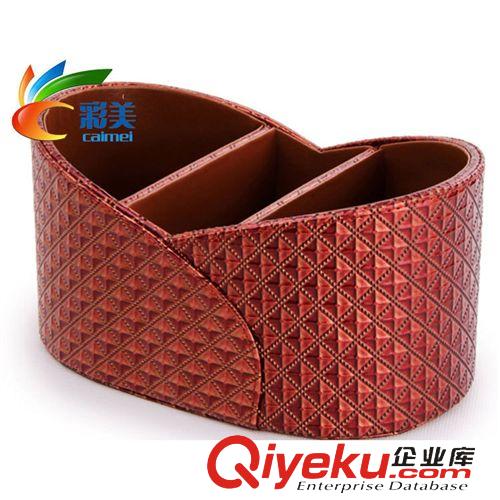 精致皮革紙巾筒/盒  皮質(zhì)廠家 鉆石紋收納盒 手機(jī)放置盒 酒店用品 桌面收納原始圖片2