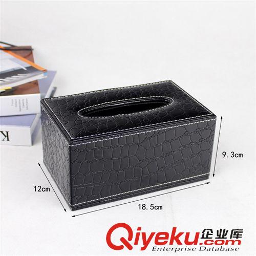 精致皮革紙巾筒/盒  新品上市 時尚皮革多功能紙巾盒 收納盒 抽紙盒 桌面收納原始圖片2